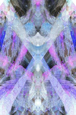 Gelecekçi soyut grunge geometrik modern desen