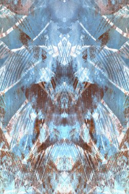 Soyut boyalı grunge duvar