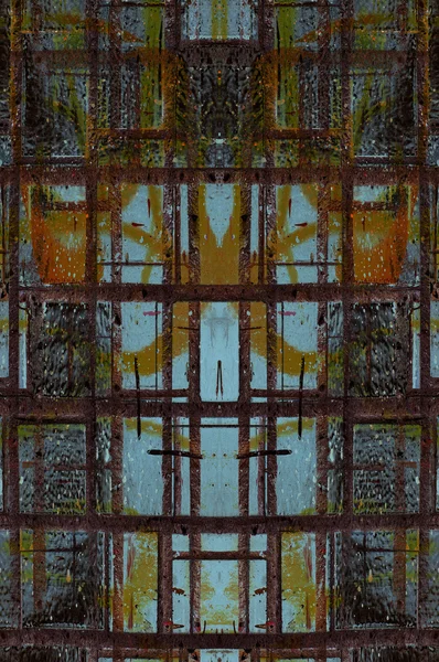 Soyut boyalı grunge duvar