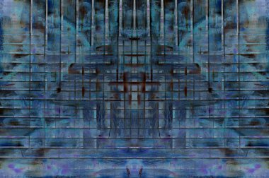 Renkli grunge boyalı duvar arkaplanı