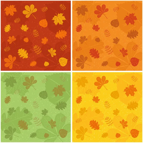 Modèle d'automne, illustration vectorielle — Image vectorielle