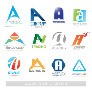 İş İkonları/Simgeleri bir harfle ayarla