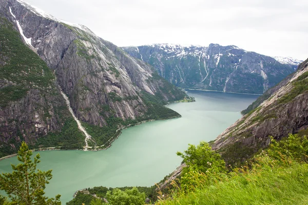 Calma Eidfjord — Foto Stock