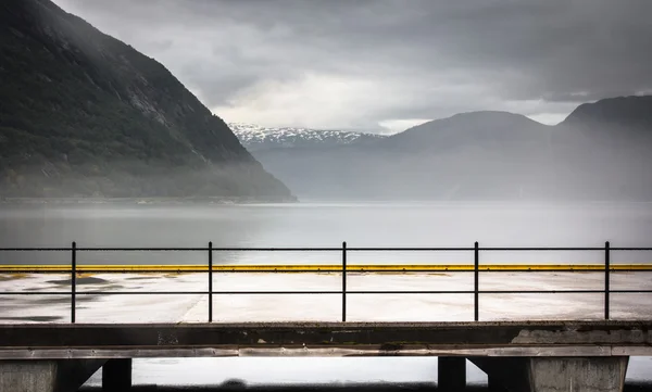 Spokojny Eidfjord — Zdjęcie stockowe