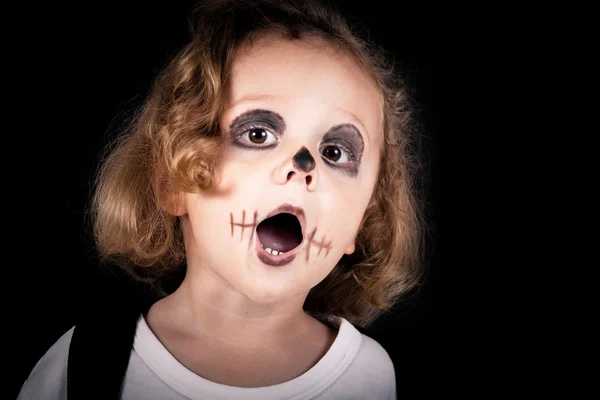 Carino bambino sulla festa di Halloween — Foto Stock