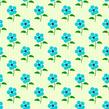 Çiçek arkaplanının soyut vektör çizimi