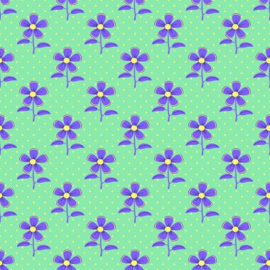 sorunsuz tasarlamak vektör çizim çiçek arka plan