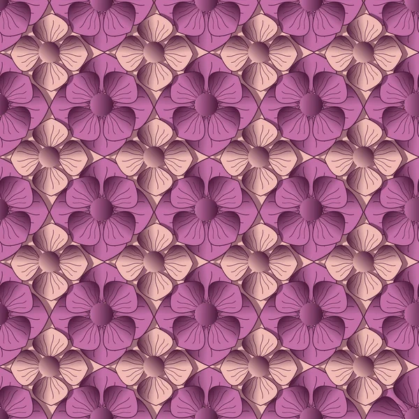 Abstrakti vektori kuva tausta koriste kukkia — vektorikuva