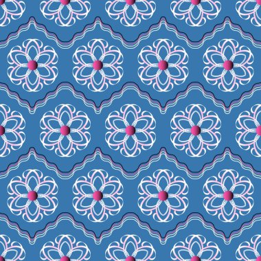 vektör çizim arka plan deseni soyut çiçek