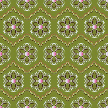 vektör çizim arka plan deseni soyut çiçek