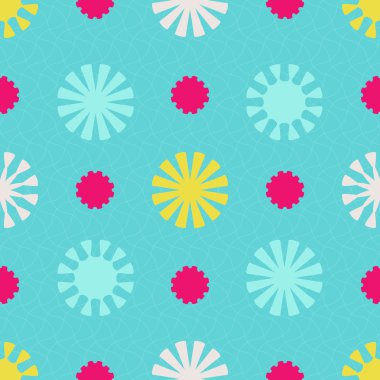 Dikişsiz vektör çizim arka soyut şekiller