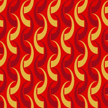 sorunsuz vektör desen soyut Dekoratif şekiller