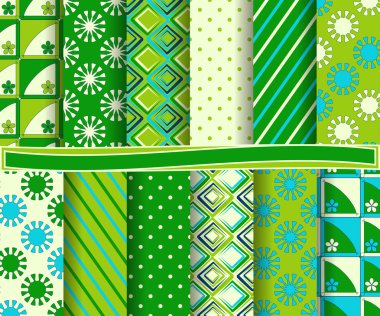 Soyut vektör kağıt Dekoratif şekiller ve karalama defteri için tasarım öğeleri kümesi