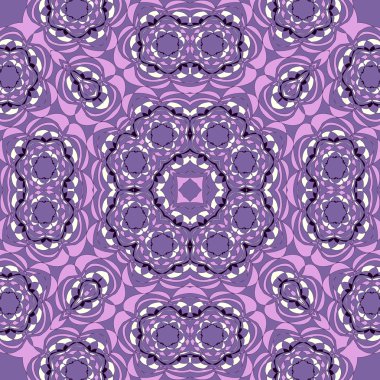 Sorunsuz tasarlamak vektör çizim arka plan. Dekoratif soyut şekiller desen 