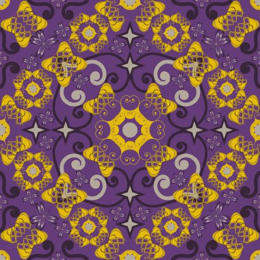 Sorunsuz vektör çizim arka plan. Soyut şekiller desen 