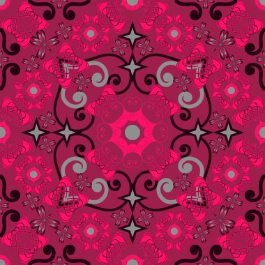 Sorunsuz vektör çizim arka plan. Soyut şekiller desen 