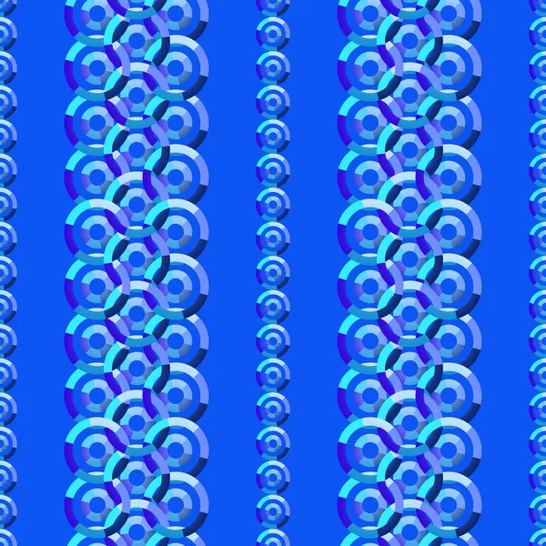 Ψάθινο Στολίδι Από Χρωματιστούς Κύκλους Απρόσκοπτη Διανυσματική Απεικόνιση Φόντου — Διανυσματικό Αρχείο