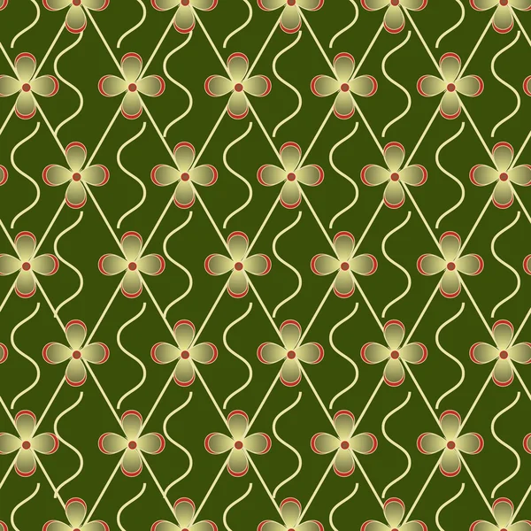 Illustration vectorielle abstraite fond floral — Image vectorielle