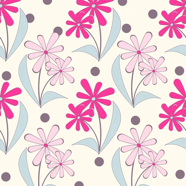 Abstract vector illustratie floral achtergrond — Stockvector