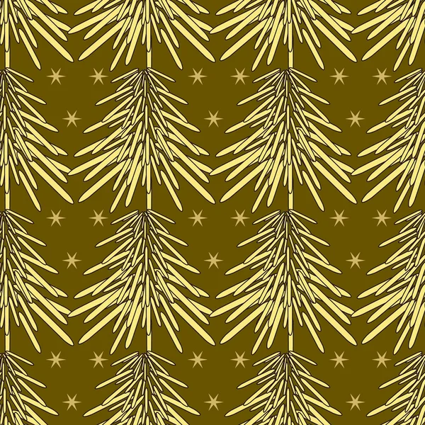 Navidad abstracto vector ilustración fondo con árboles de Navidad — Archivo Imágenes Vectoriales