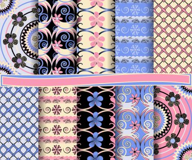 dizi tasarlamak vektör kağıt, karalama defteri