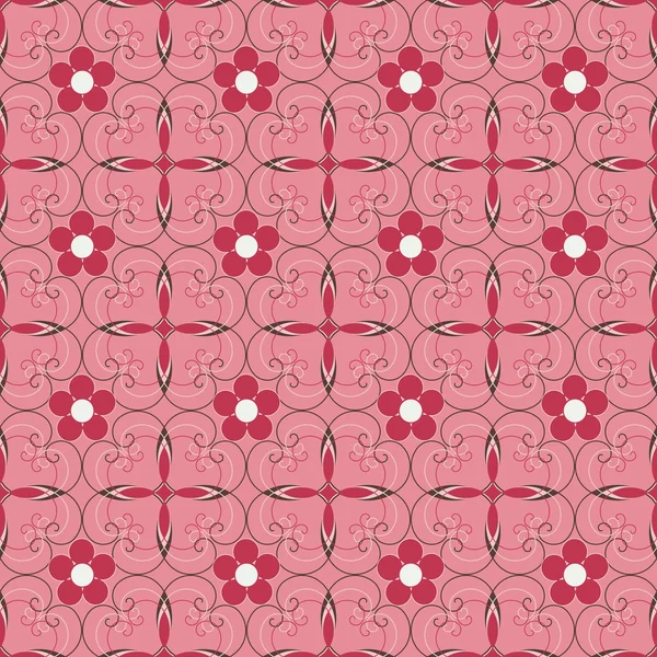 Abstrato vetor floral ilustração fundo — Vetor de Stock