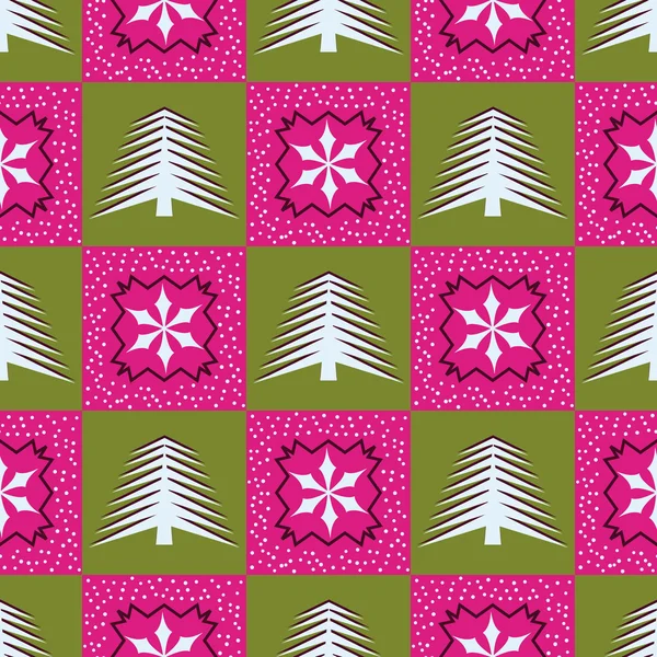 Vánoční stromky. abstraktní vektorová ilustrace Vánoční pozadí — Stockový vektor