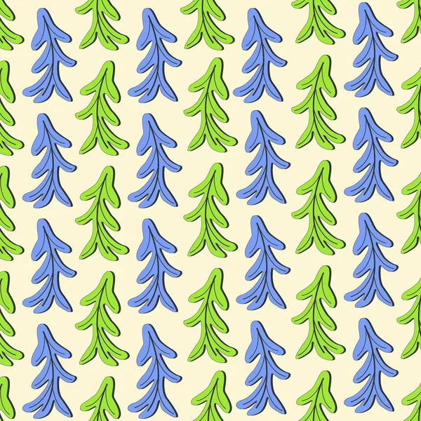 Illustration vectorielle fond avec arbre de Noël abstrait — Image vectorielle