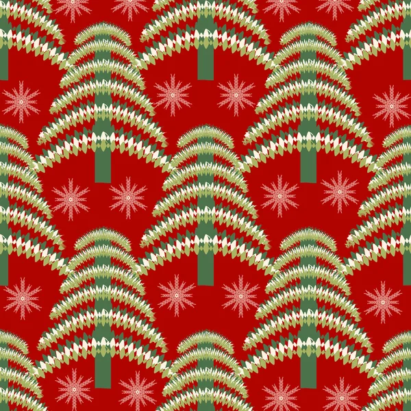 Natal vetor ilustração fundo de árvore de Natal abstrata — Vetor de Stock