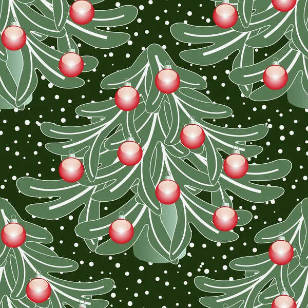 Weihnachtsbaum. Weihnachten abstrakt Vektor Illustration Hintergrund — Stockvektor