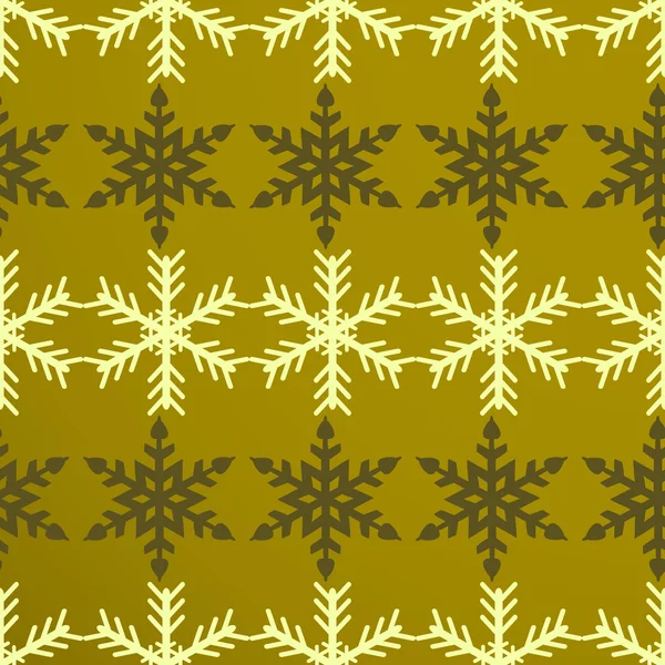 Navidad vector abstracto ilustración de copos de nieve — Vector de stock