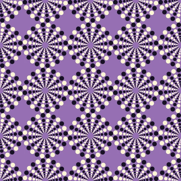 Schéma circulaire abstrait vectoriel abstrait des ovaux — Image vectorielle