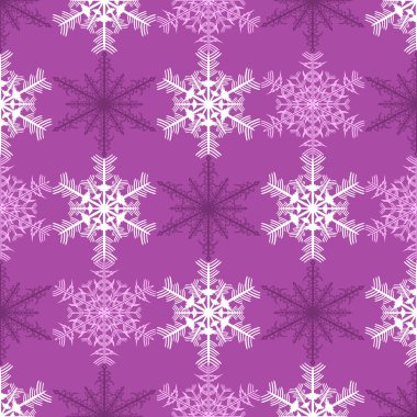 Noel tasarlamak vektör çizim kar taneleri