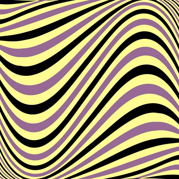 Abstrakt vektor illustration bakgrund av böjda linjer — Stock vektor