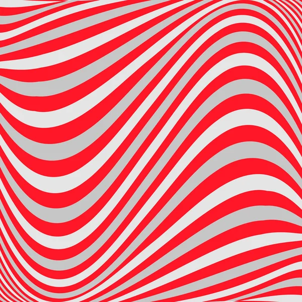 Abstrakte Vektor-Illustration Hintergrund der gekrümmten Linien — Stockvektor