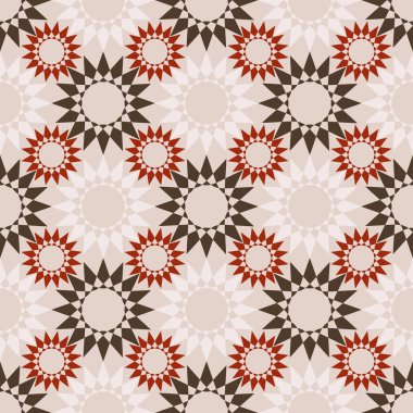 vektör seamless modeli soyut çiçek