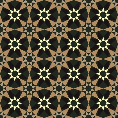 Yıldız ile sorunsuz vektör desen arka plan