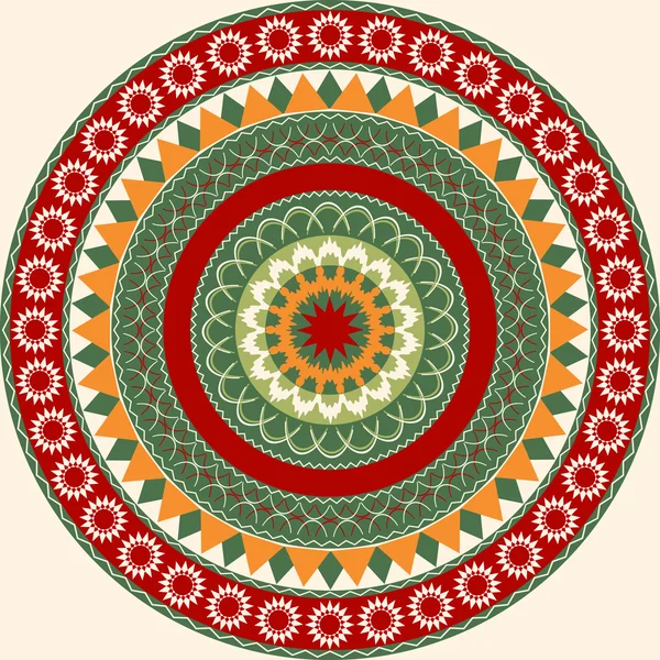 vektör soyut dairesel desen çizim