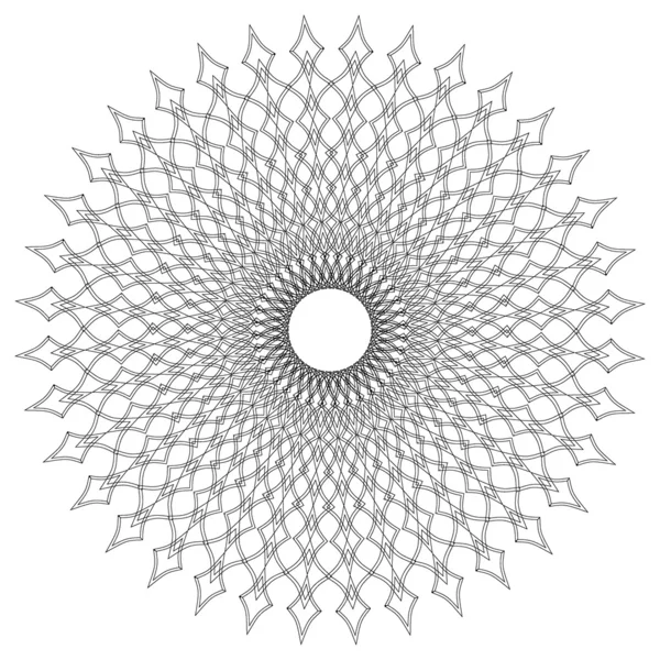 抽象的な円形のパターンのベクトルを設定 — ストックベクタ