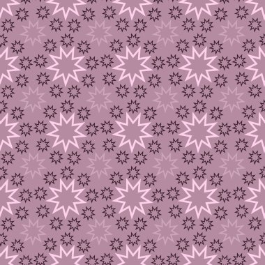 Yıldız ile sorunsuz tasarlamak vektör çizim arka plan