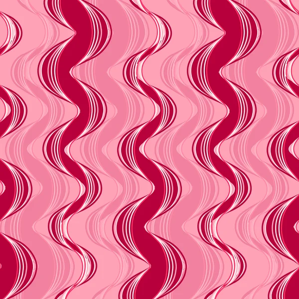 Abstrakte Vektorillustration von Wellenlinien — Stockvektor