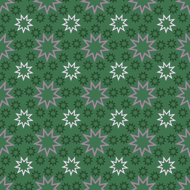 Yıldız ile sorunsuz tasarlamak vektör çizim arka plan