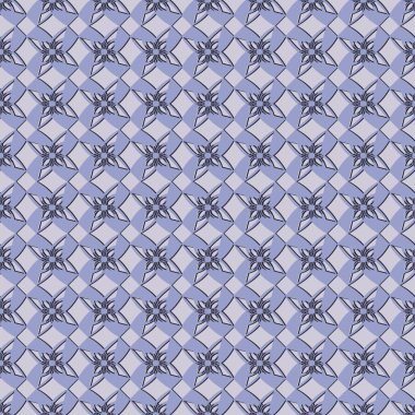 Dikişsiz vektör çizim arka soyut şekiller