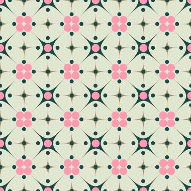 geometrik şekiller ile sorunsuz tasarlamak vektör çizim