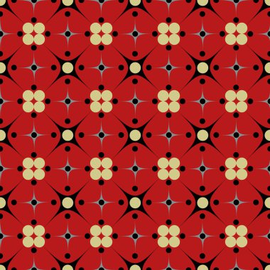 geometrik şekiller ile sorunsuz tasarlamak vektör çizim