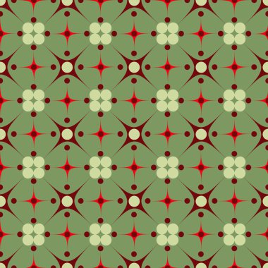 geometrik şekiller ile sorunsuz tasarlamak vektör çizim