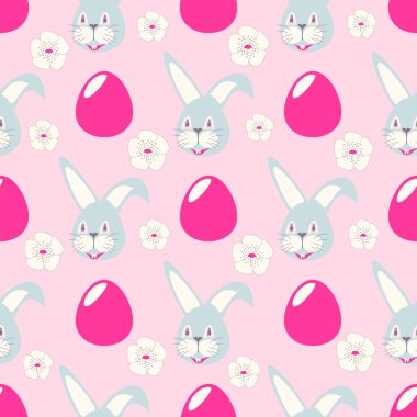 Sorunsuz tasarlamak vektör çizim Paskalya sembollerle