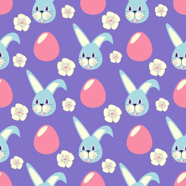 Sorunsuz tasarlamak vektör çizim Paskalya sembollerle