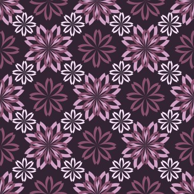 soyut çiçek sorunsuz vektör çizim