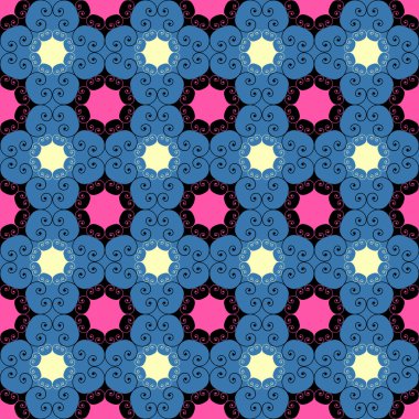 soyut şekiller sorunsuz vektör çizim